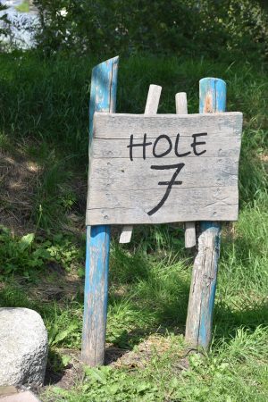Hole 7, Minigolf